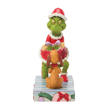 The Grinch Giving Max a Bone (Jim Shore)