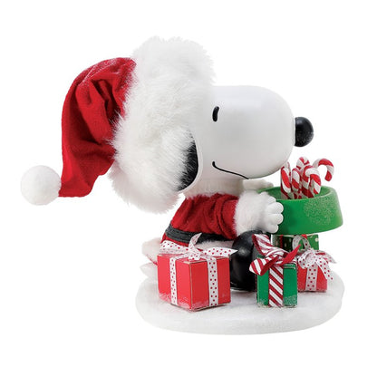 Snoopy's Bowl of Treats Figurine - Possible Dreams Peanuts