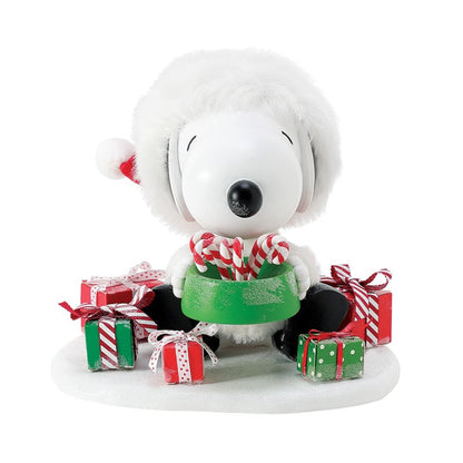 Snoopy's Bowl of Treats Figurine - Possible Dreams Peanuts