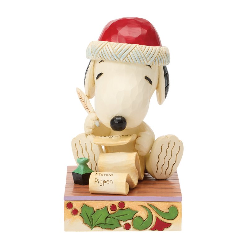 Snoopy and Woodstock with List - Peanuts by Jim Shore