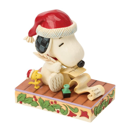 Snoopy and Woodstock with List - Peanuts by Jim Shore