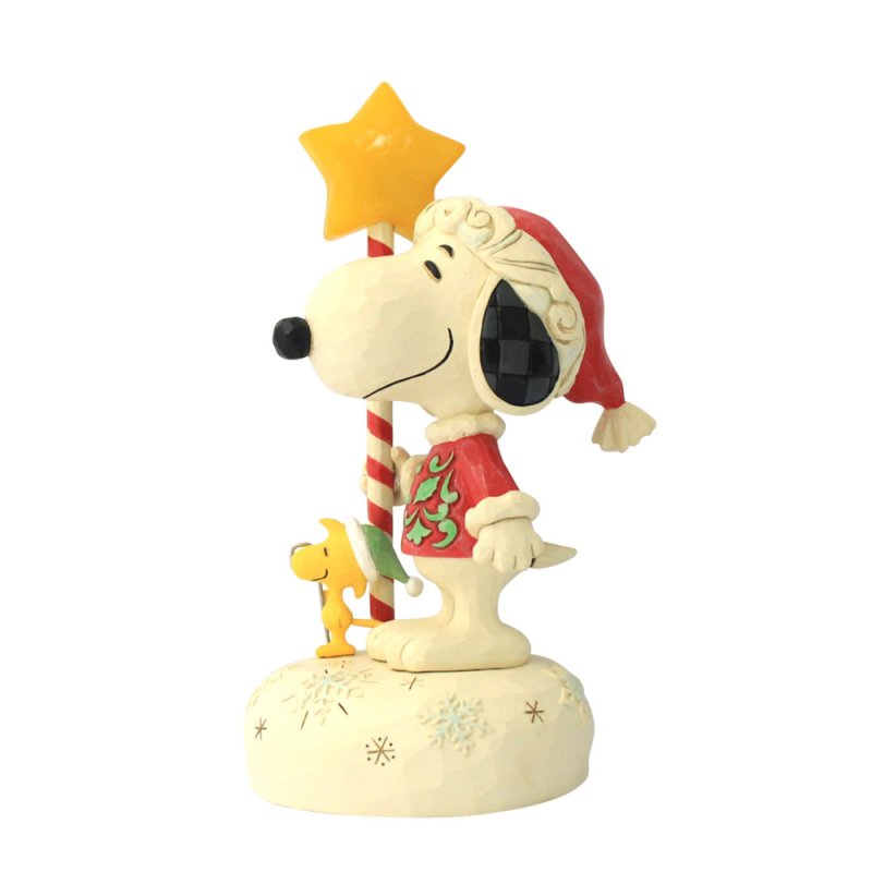 Snoopy with Light Up Star Staff - Peanuts by Jim Shore
