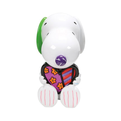 Snoopy Statue with Britto Heart (Snoopy Britto)