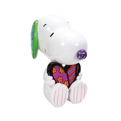Snoopy Statue with Britto Heart (Snoopy Britto)