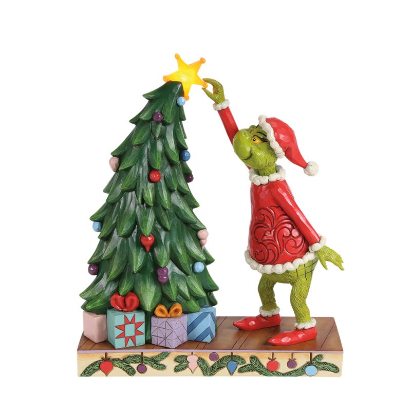 Special Edition Grinch Pulling Star Figurine (Jim Shore)