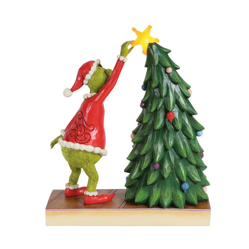 Special Edition Grinch Pulling Star Figurine (Jim Shore)