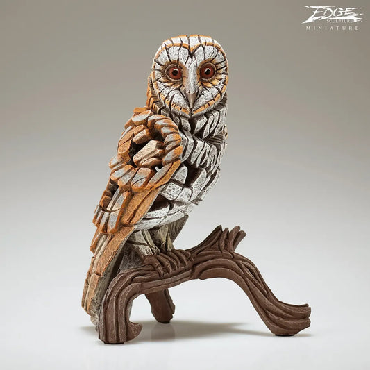 Miniature Barn Owl (Edge Sculpture by Matt Buckley) - PRE ORDER