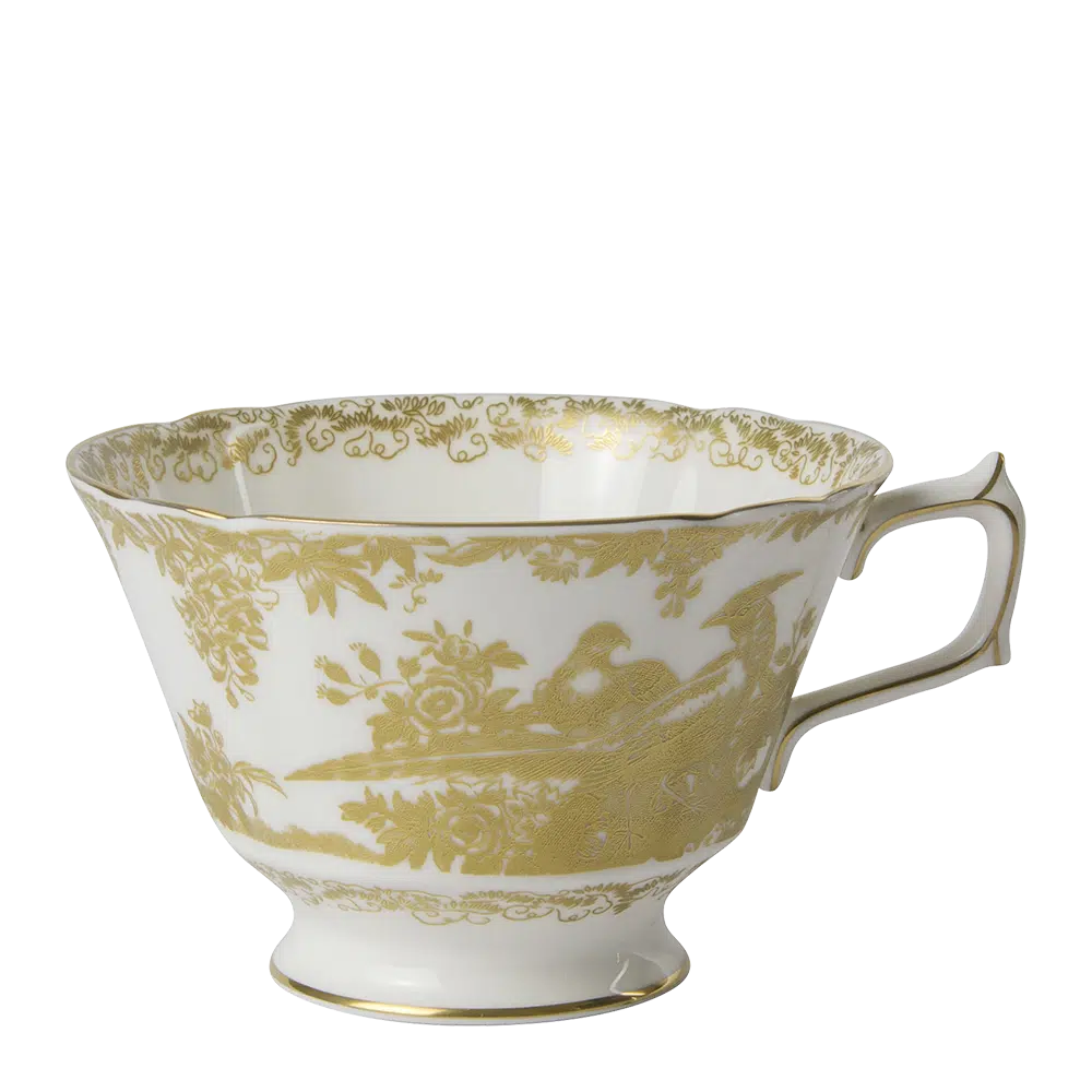 Aves Gold - Breakfast Cup (Royal Crown Derby)