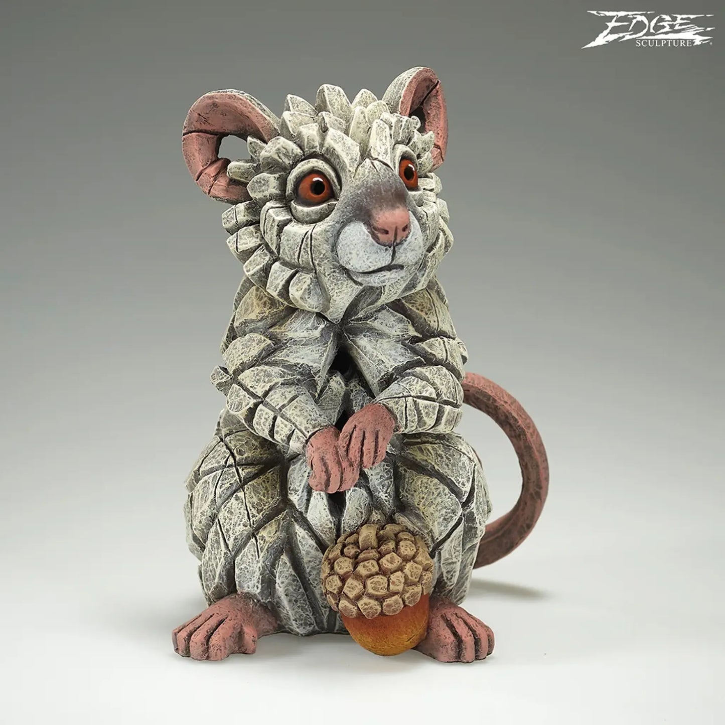 Edge Sculpture Field Mouse White (Edge Sculpture by Matt Buckley) PRE ORDER