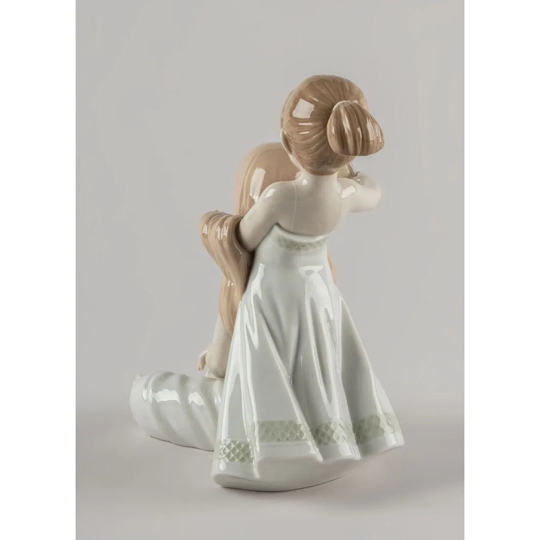 Combing Your Hair Sculpture (Lladro Special Order)