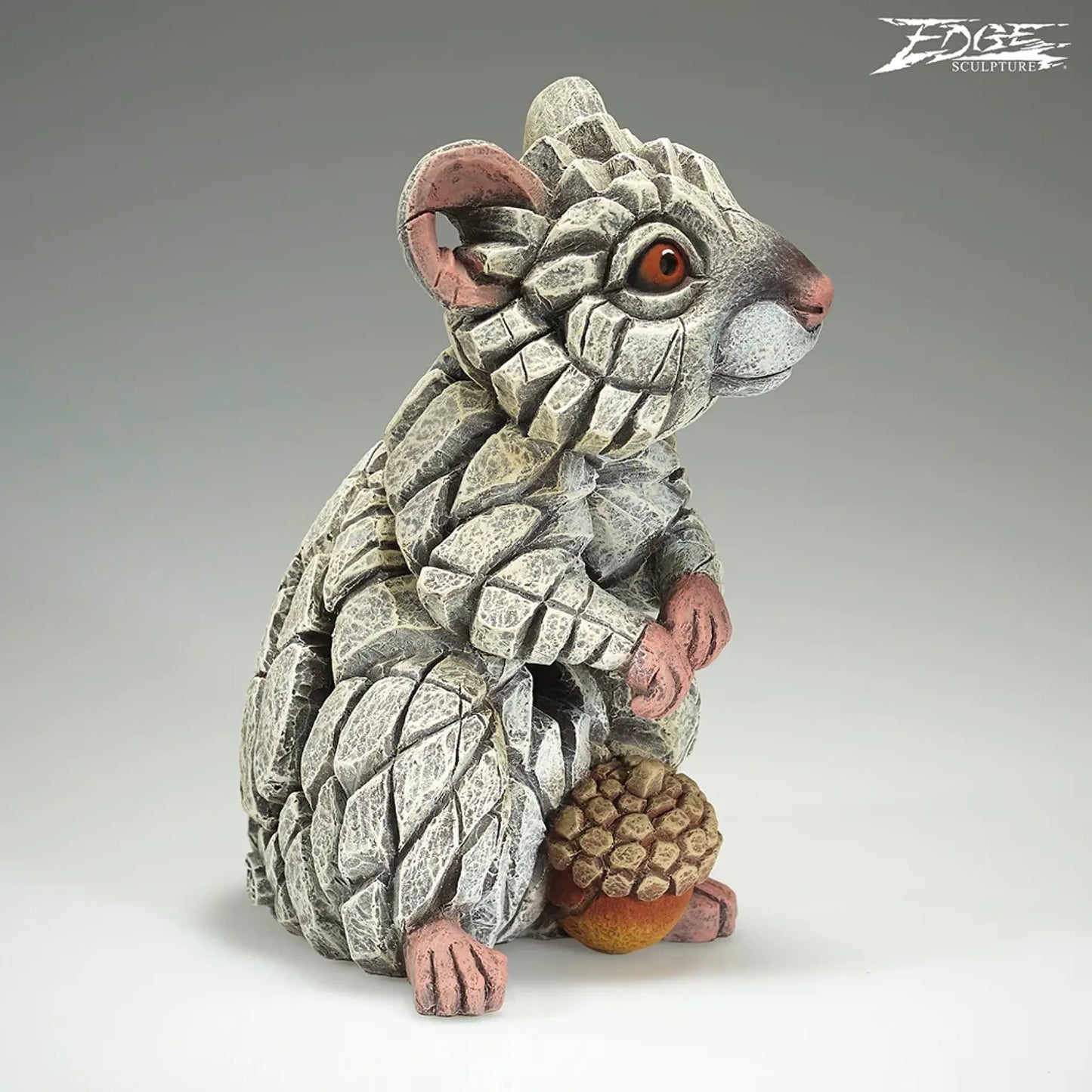 Edge Sculpture Field Mouse White (Edge Sculpture by Matt Buckley) PRE ORDER