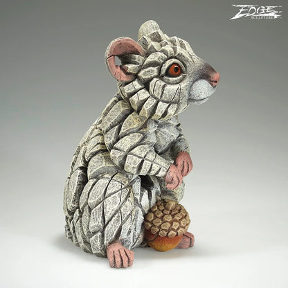 Edge Sculpture Field Mouse White (Edge Sculpture by Matt Buckley) PRE ORDER