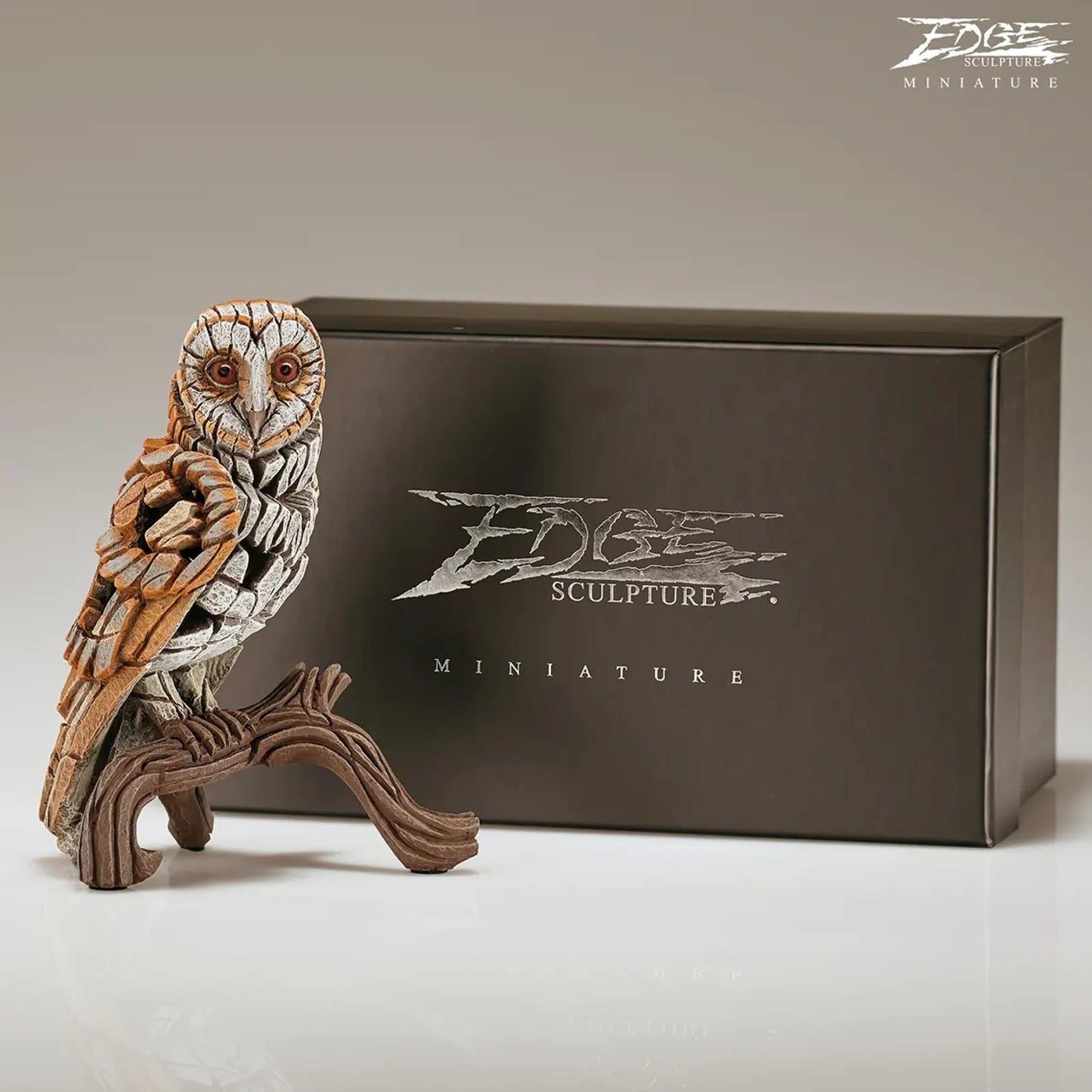 Miniature Barn Owl (Edge Sculpture by Matt Buckley) - PRE ORDER