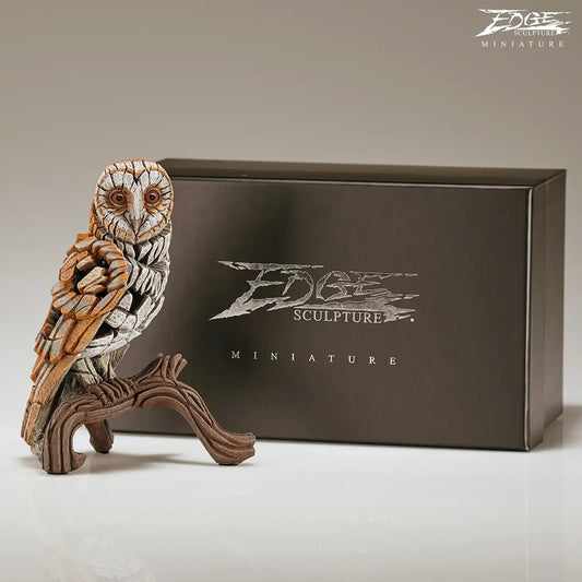 Miniature Barn Owl (Edge Sculpture by Matt Buckley) - PRE ORDER