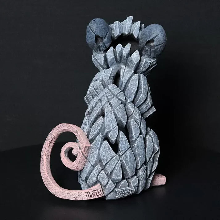 Edge Sculpture Field Mouse - Grey (Edge Sculpture by Matt Buckley)