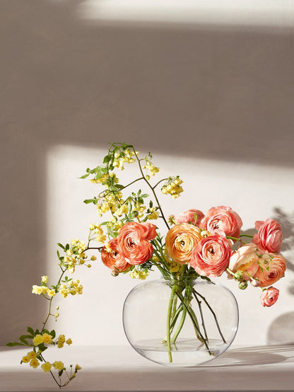 Curved Bouquet Vase 20cm (LSA)