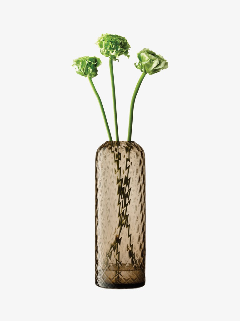 Dapple Vase Earth Brown 26.5cm (LSA)