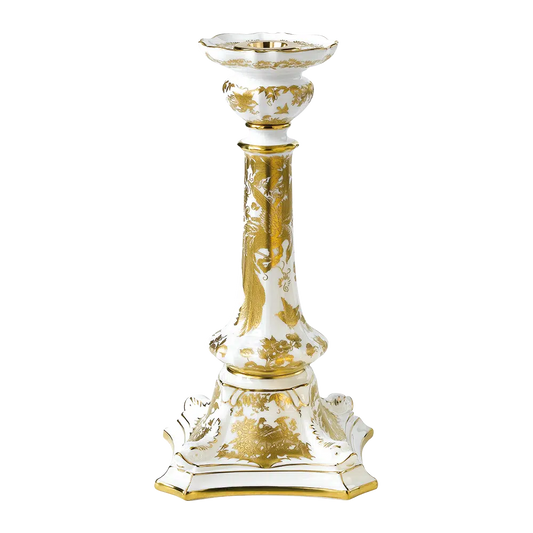 Aves Gold - Candlestick (Royal Crown Derby)