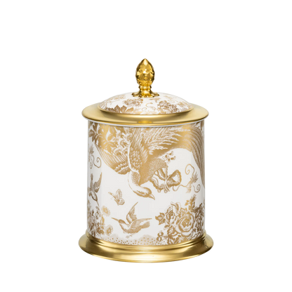 Aves Gold - Storage Jar 35Oz (Royal Crown Derby)