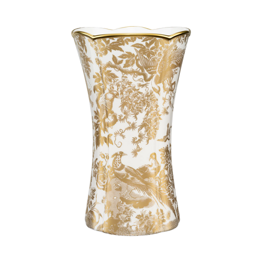 Aves Gold - Column Vase (Royal Crown Derby)