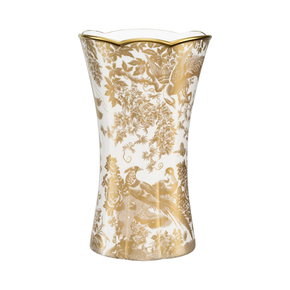Aves Gold - Column Vase (Royal Crown Derby)