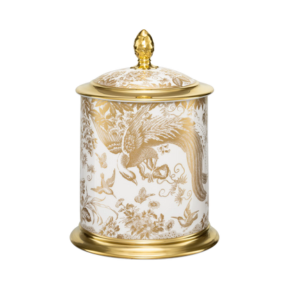 Aves Gold - Storage Jar 75Oz (Royal Crown Derby)