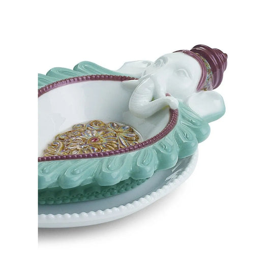 Ganesha Diya Figurine (Lladro Special Order)