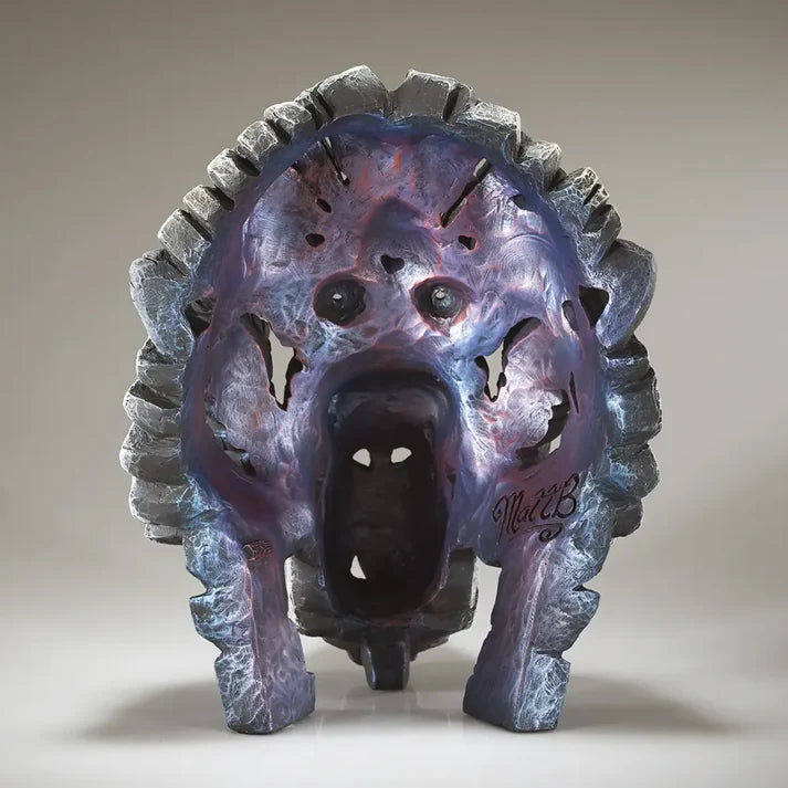 Mandrill Bust Sculpture (Edge Sculpture by Matt Buckley)