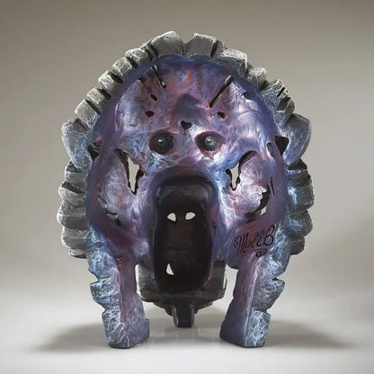 Mandrill Bust Sculpture (Edge Sculpture by Matt Buckley)