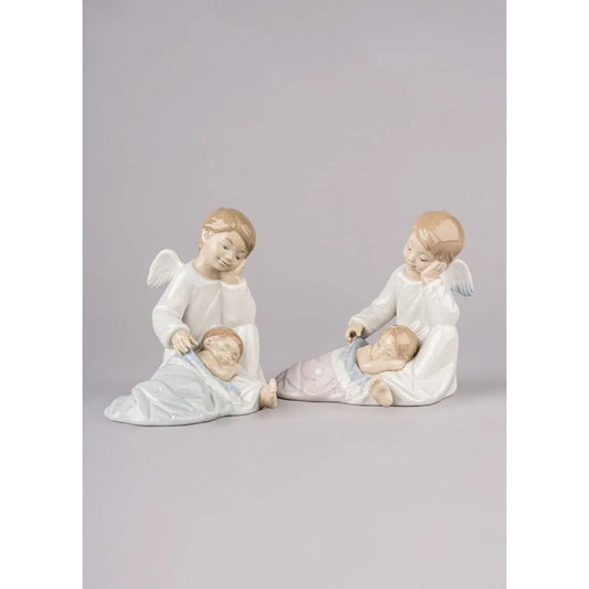 My Guardian Angel Blue Figurine (Lladro Special Order)