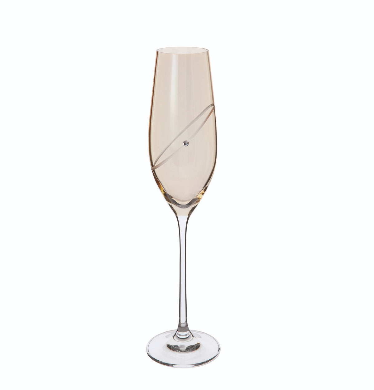 Gold Flute (pair) (Dartington Crystal)