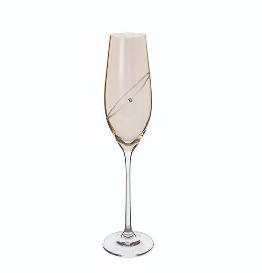 Gold Flute (pair) (Dartington Crystal)