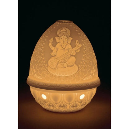 Veena Ganesha Lithophane (Lladro)