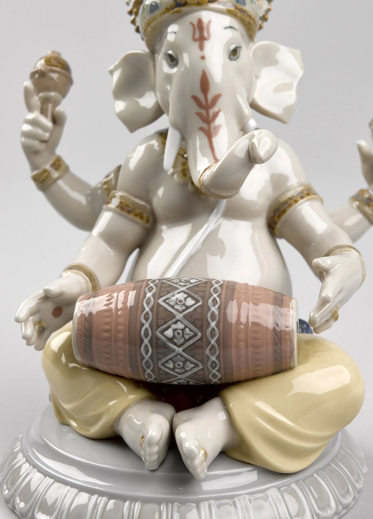 Mridangam Ganesha (Lladro Special Order)