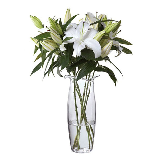 Lily Vase (Dartington Crystal)