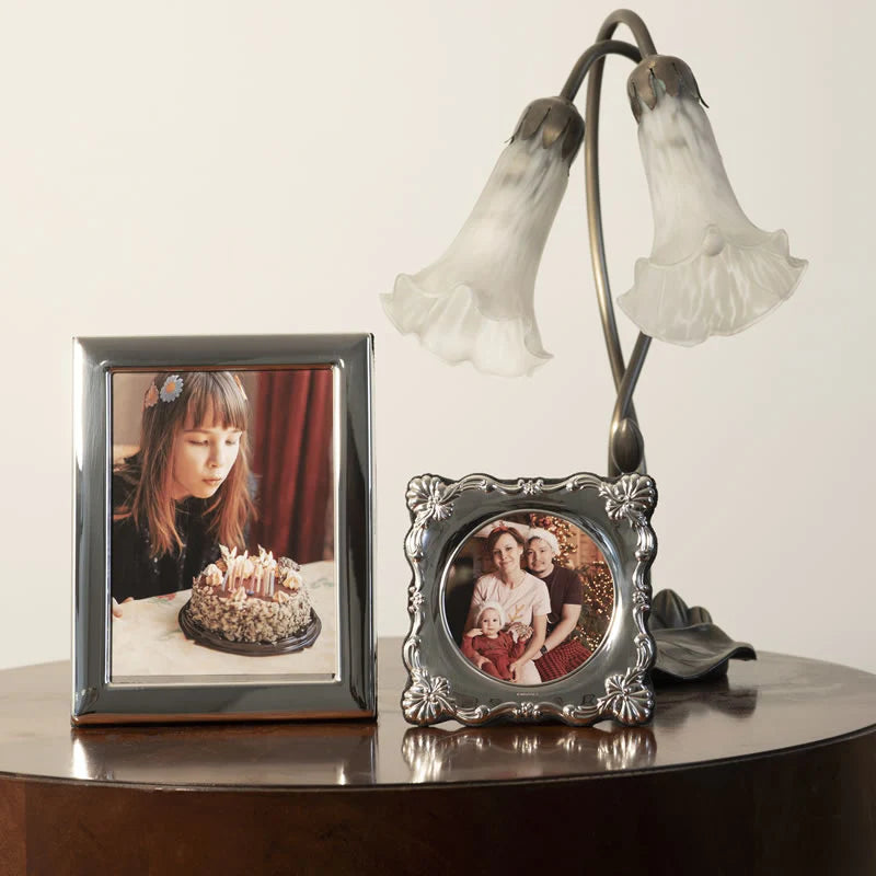 Carrs Silver フォトフレーム 8×6インチ 925 英国製 traditional-photo-frame-