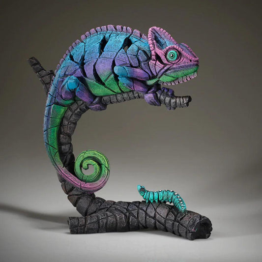 Chameleon - Rainbow Pink Sculpture (Edge Sculpture by Matt Buckley) - Gallery Gifts Online 