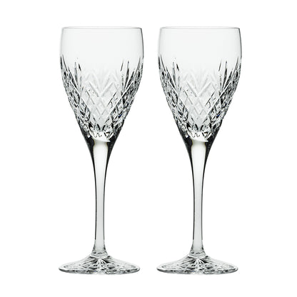 Large Size Wine Pair - Edinburgh (Royal Scot Crystal)