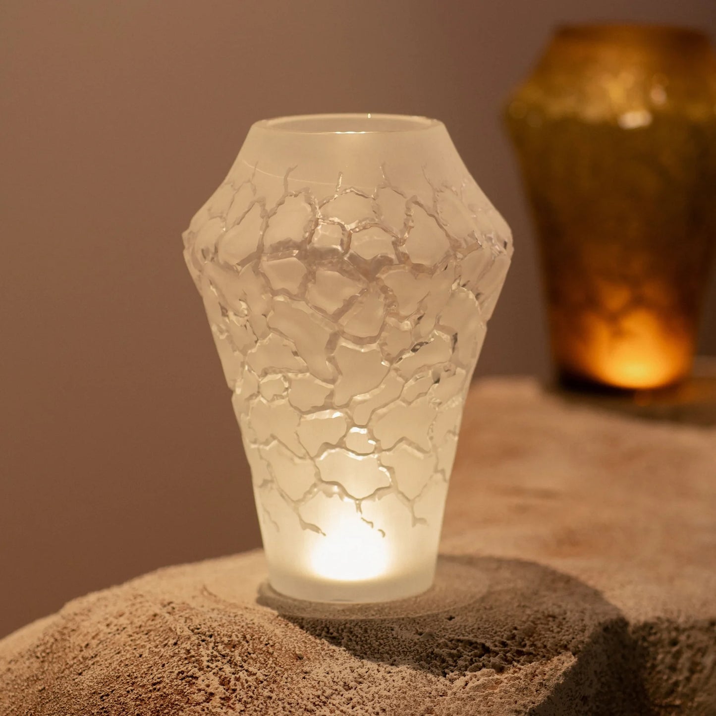 Caldera Vase (Lalique)