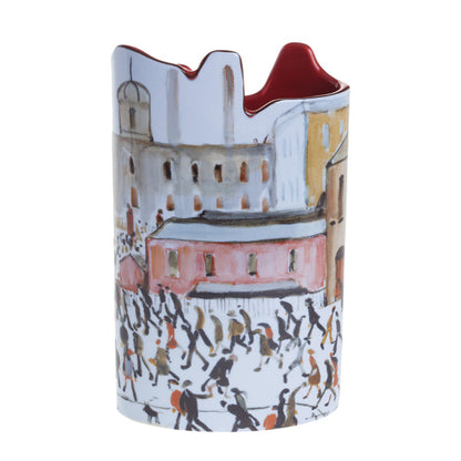Lowry - Going to Work Vase (Dartington Crystal)