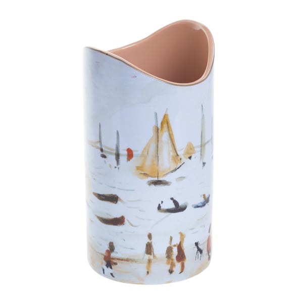 Lowry - Yachts Vase (Dartington Crystal)