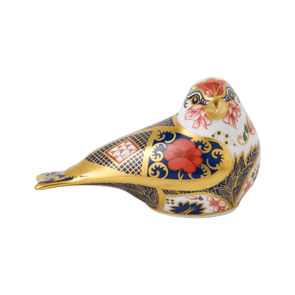 Old Imari Solid Gold Band - Goldfinch (Royal Crown Derby) - Gallery Gifts Online 