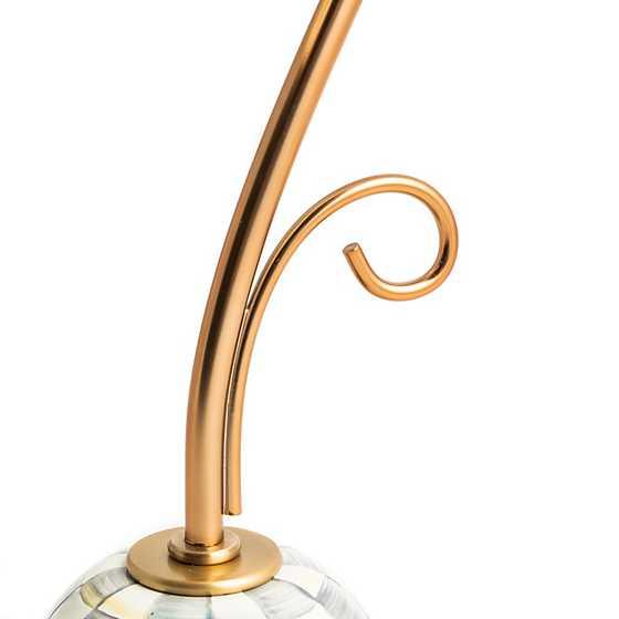 Sterling Check Desk Lamp (Mackenzie Childs) - Gallery Gifts Online 
