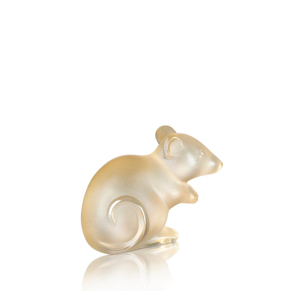 Mouse Figure Gold Luster - Gallery Gifts Online 