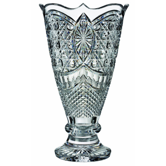 13" Wicker Vase (Waterford Crystal) - Gallery Gifts Online 