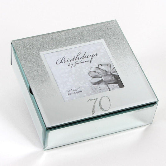 70th Birthday Trinket Box - Gallery Gifts Online 