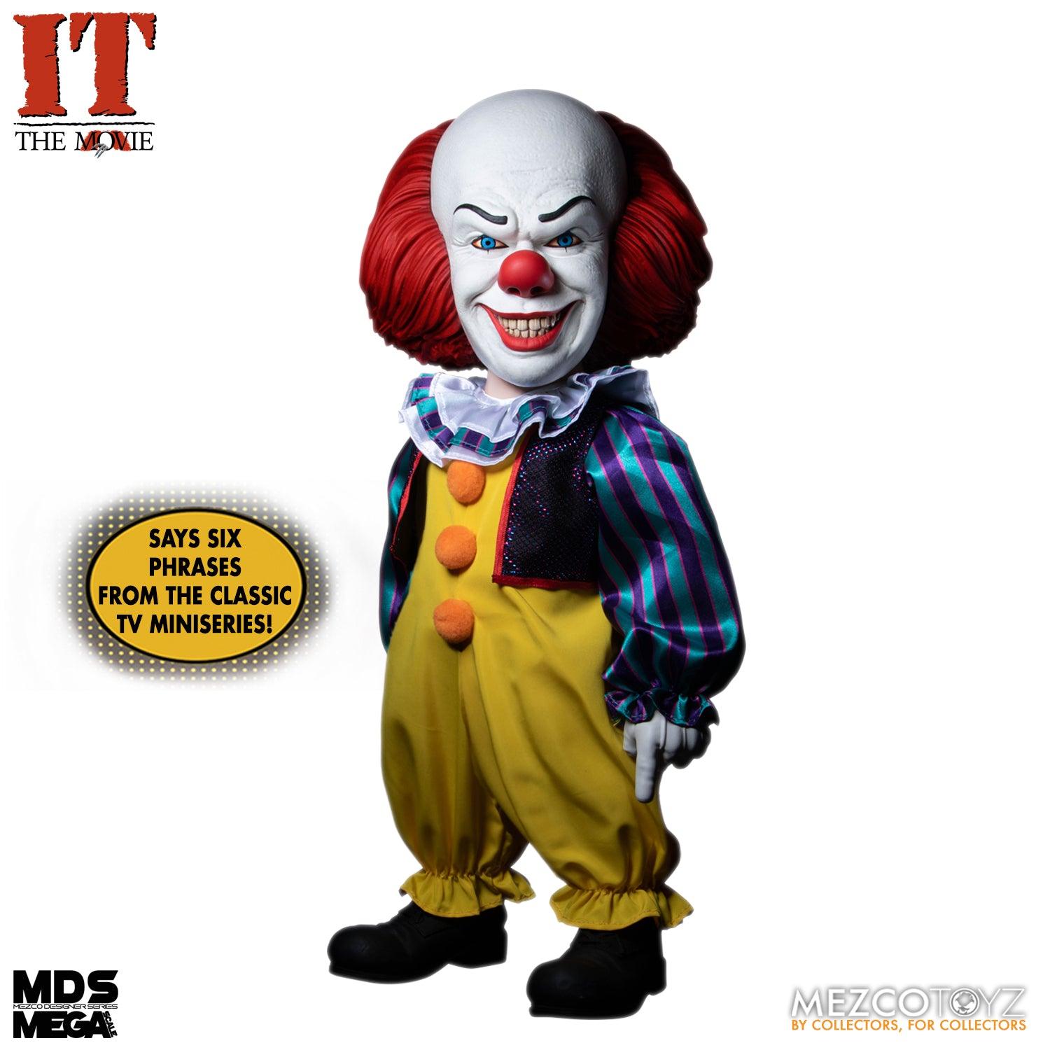 15" Mezco Designer Series IT Pennywise (Star Images) - Gallery Gifts Online 