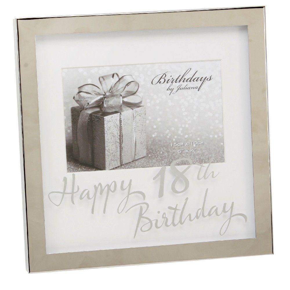 18th Birthday 6x4 Mirror Frame (Widdop) - Gallery Gifts Online 
