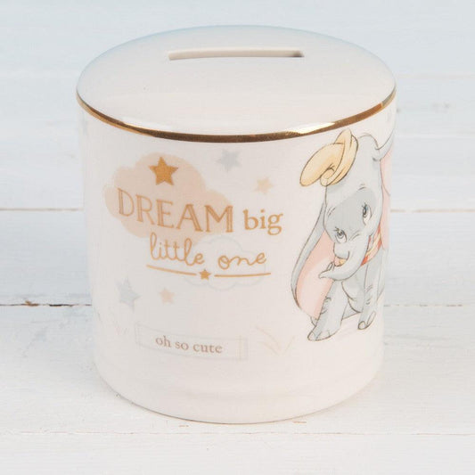 Disney Ceramic Money Bank - Dumbo - Gallery Gifts Online 