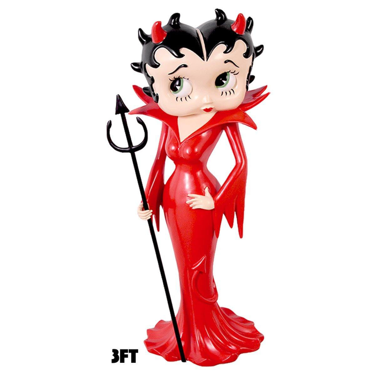 Betty Boop Devil 3ft - Gallery Gifts Online 